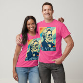 T-shirt Poster Giuseppe Verdi Opéra italien (Unisexe)