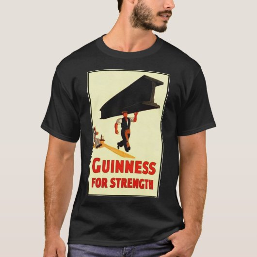 T-shirt Poster Guinness for Strength (Devant)