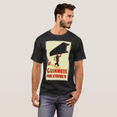 T-shirt Poster Guinness for Strength (Devant entier)