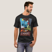 T-shirt Poster Les Menuires (Devant entier)
