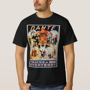 T-shirt Poster magique vintage, Dante le magicien