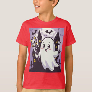 T-shirt Poster mignon Ghoost avec une torsion joueuse
