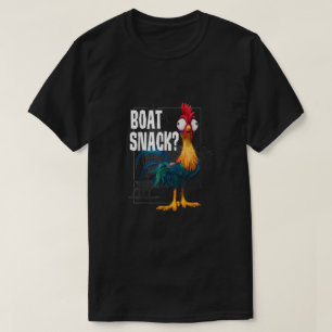 T-shirt Poster Moana Hei Hei Boat Snack Style Vintage