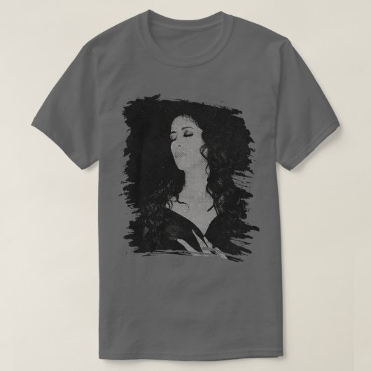 T-shirt Poster Ofra Haza Retro (Design devant)