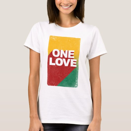 T-shirt Poster One Love (Devant)
