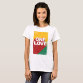 T-shirt Poster One Love (Devant entier)