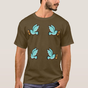 T-shirt Poster Pigeon Dove 21
