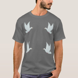 T-shirt Poster Pigeon Dove 22