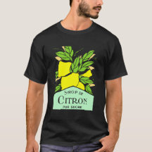 Poster publicitaire Sirop de Citron Lemons