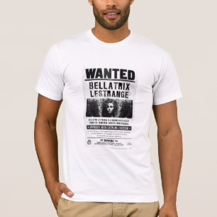 T-shirt Poster Recherché Bellatrix Lestrange