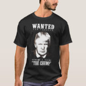 T-shirt Poster Recherché de Trump - Trump (Devant)