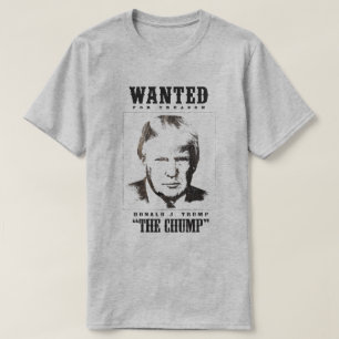T-shirt Poster Recherché de Trump - Trump