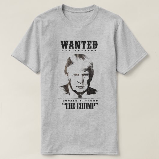 T-shirt Poster Recherché de Trump - Trump (Design devant)