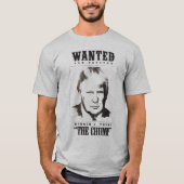 T-shirt Poster Recherché de Trump - Trump (Devant)
