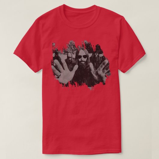 T-shirt Poster rétro Blackberry Smoke (Design devant)