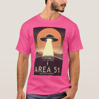 T-shirt Poster Roswell Nouveau-Mexique D vintage Retro Are