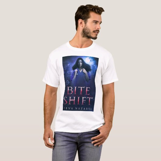 T-shirt Poster-shirt Bite Shift (Devant entier)