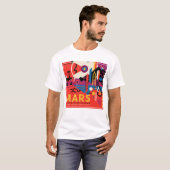 T-shirt Poster spatial Retro - Programme d'exploration de  (Devant entier)