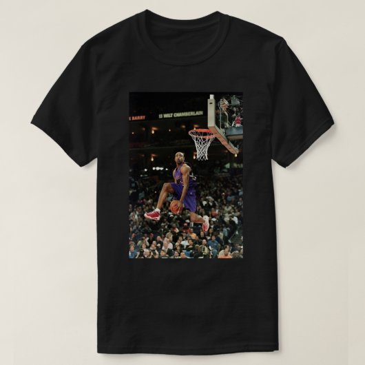 T-shirt Poster Sport Vince Carter (Design devant)