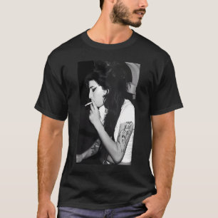 T-shirt Poster sur le tabagisme de Cute Amy