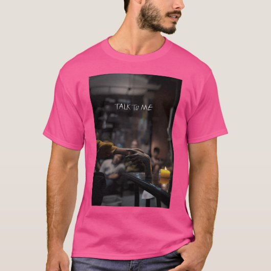 T-shirt Poster Talk To Me 01 (Devant)