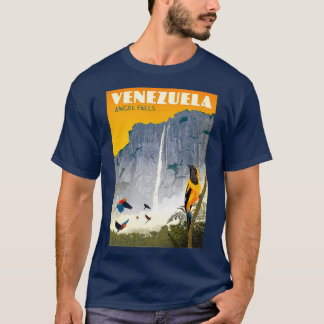 T-shirt Poster touristique du Vieux Venezuela