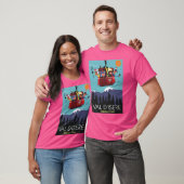 T-shirt Poster Val D'Isere (Unisexe)