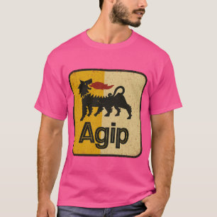 T-shirt Poster vintage du logo Agip