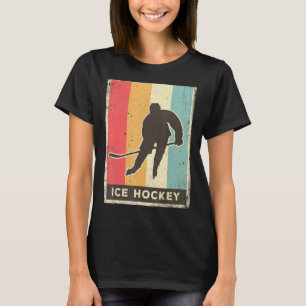 T-shirt Poster vintage Sport de hockey sur glace
