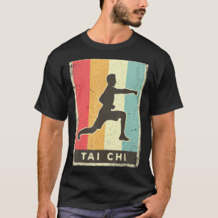 T-shirt Poster vintage Tai Chi Sport Retro