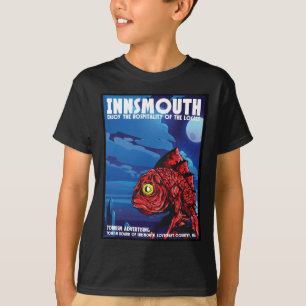 T-shirt Poster Vintage voyage Innsmouth Lovecraft