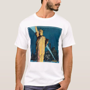 T-shirt Poster Vintage voyage Pour New York