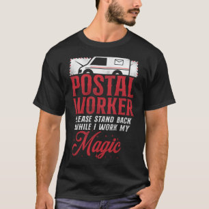 T-shirt Postman Mailman Postal Worker S'Il Vous Plaît Reve