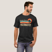 T-shirt Postmaster Anniversaire Rétro Hommes Vintages Femm (Devant entier)