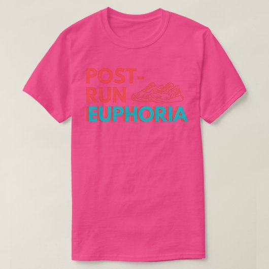 T-shirt Postrun Euphoria (Design devant)