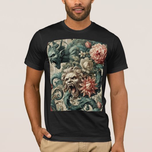T-shirt Posture de Perdition – Victorien gothique (Devant)