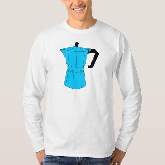 T-shirt Pot de café de café express de Moka (Devant)