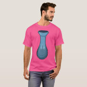 T-shirt Pot de fleurs Vase Poterie Four Argile Vaisselle C (Devant entier)
