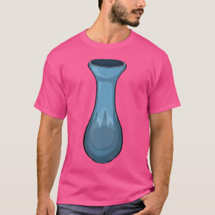 T-shirt Pot de fleurs Vase Poterie Four Argile Vaisselle C