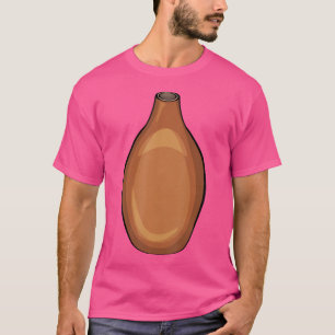 T-shirt Pot de fleurs Vase Poterie Four Argile Vaisselle C