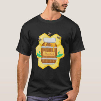 T-shirt Pot De Miel Avec Abeilles De Miel Sweet Costume Su