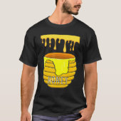 T-shirt Pot de miel Costume de miel pour Halloween (Devant)