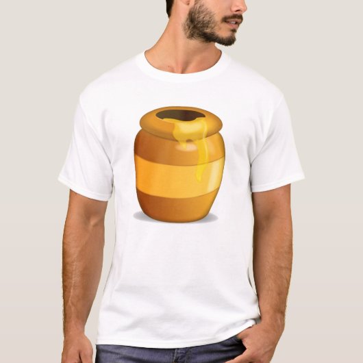 T-shirt Pot de miel - Emoji (Devant)
