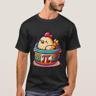 T-shirt Pot de poulet Pi Funny Pi Jour math