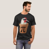 T-shirt Pot de poulet tarte amusant Math Pi Jour (Devant entier)