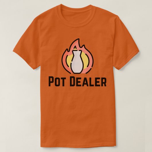 T-shirt Pot Dealer Pottery Céramiques Argile 2 (Design devant)
