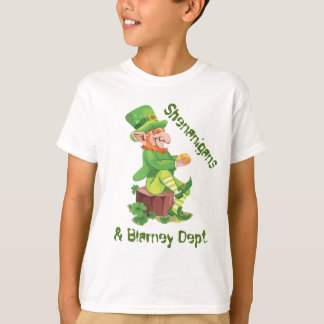T-shirt Pot d'or de lutin irlandais