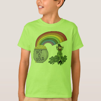 T-shirt Pot d'or irlandais