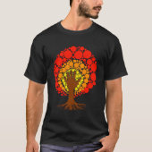 T-shirt Pot Jour Pot enfants Pot Arbre de Points internati (Devant)