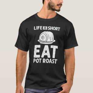 T-shirt Pot Roast Recette Lente Cuisine Viande De Boeuf Se